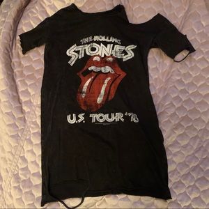 Rolling Stones t shirt dress